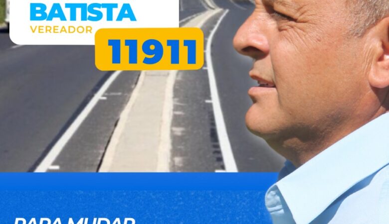 Candidato Vereador Valdir Batista da Silva – 11.911